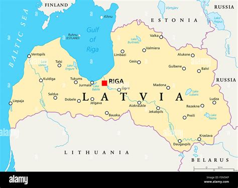 riga latvia map.